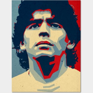 maradona hope Posters and Art